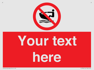 Custom No personal water craft